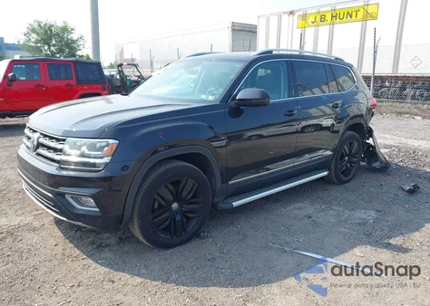 2018 Volkswagen Atlas 3.6L V6 Sel Premium z USA, uszkodzony, nr VIN 1V2NR2CA9JC563980